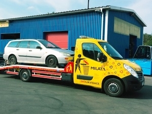 Likvidace automobilu Dolní Lutyně