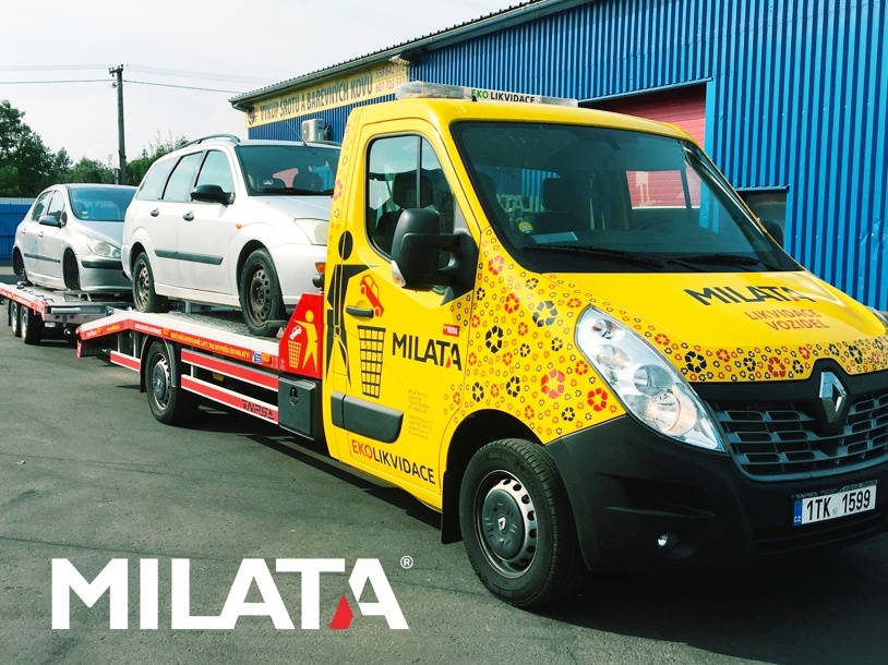 Likvidace automobilu z Dolního Benešova